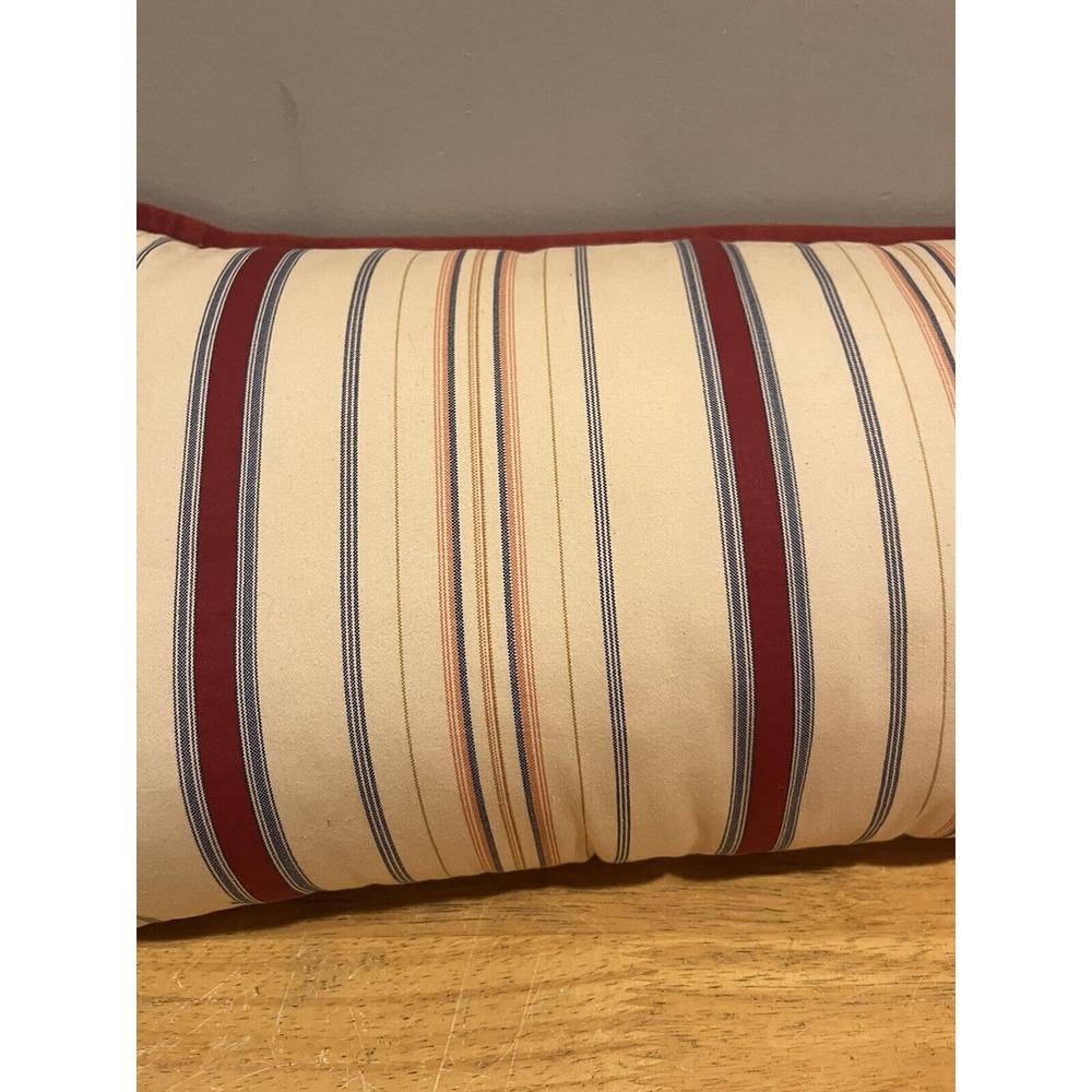 Polo Ralph Lauren Marrakesh‎ Paisley Decorative Pillow Long Bedding 20x 10 - Picture 4 of 7